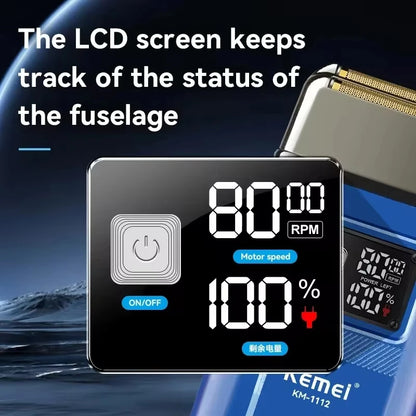 Kemei Trimmer KM-2797 Rechargeable Electric Hair