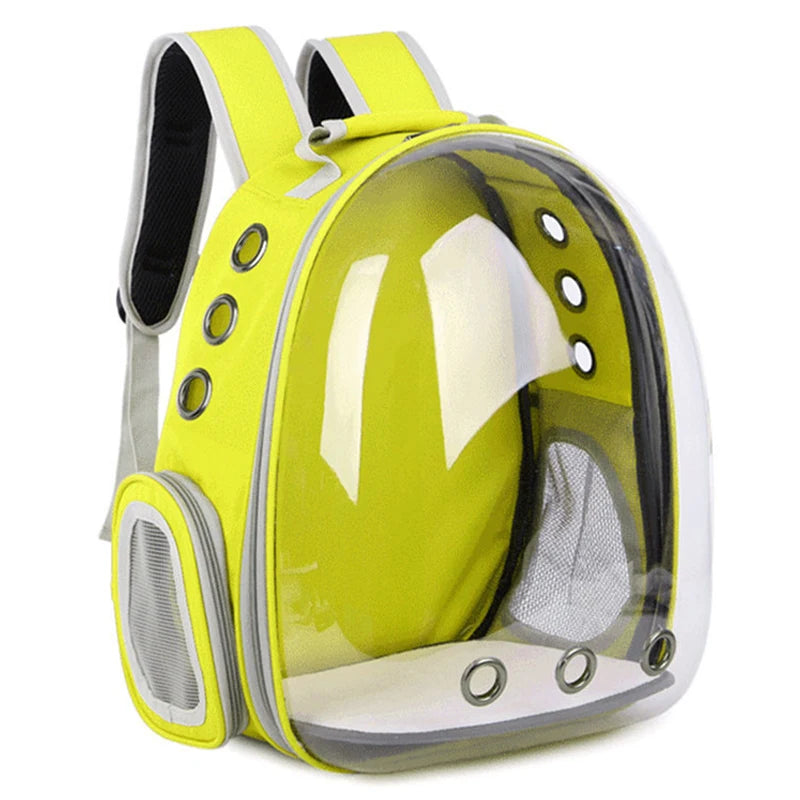 Cat Pet Carriers Dog pet backpacks portable transparent space capsules Soft Side Backpack Travel Bags Outgoing cat supplies - MyLootWare