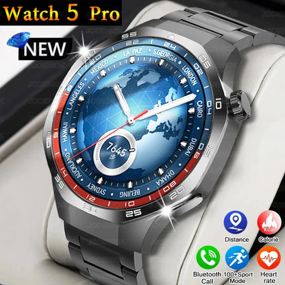 2025 New Smart Watch Men AMOLED HD Display Sports Health Tracker Waterproof Bluetooth Call Smartwatch Men For HUAWEI GT5 PRO - MyLootWare
