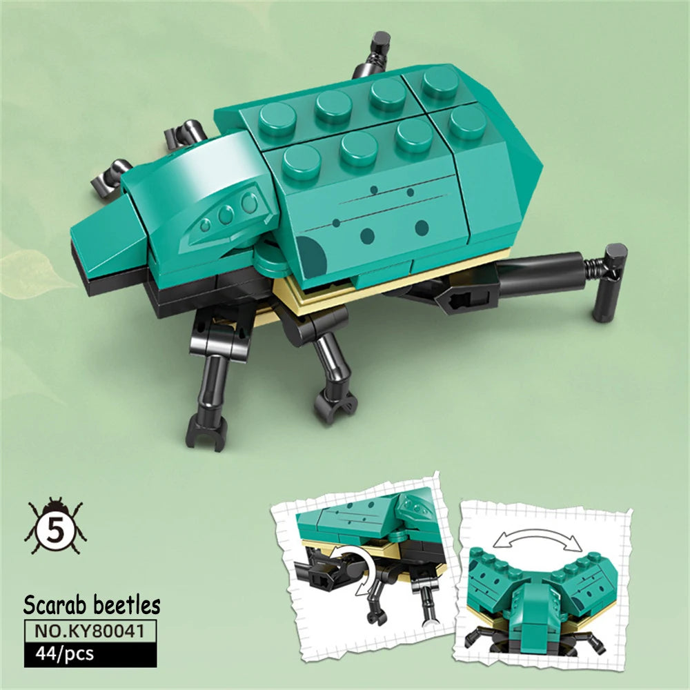 Weevil Insect Series Model Building Blocks Toys