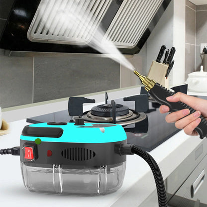 2500W High Pressure and Temperature Handhled Steam Cleaner Commercial Household Air Conditioner Kitchen Hood Car Jet Washer 220V - MyLootWare