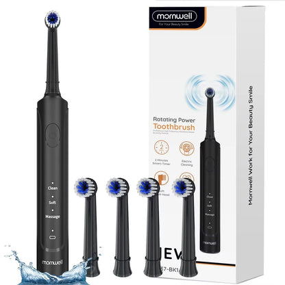 Electric Sonic Toothbrush for Adults with Heads
