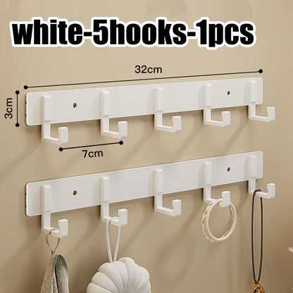 Hook strong adhesive wall mounted towel bathroom