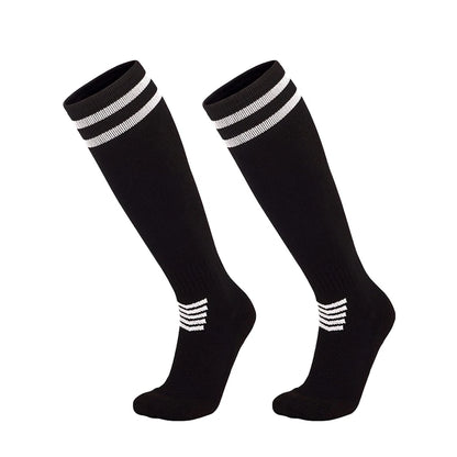 Towel Bottom Soccer Socks Breathable Knee High