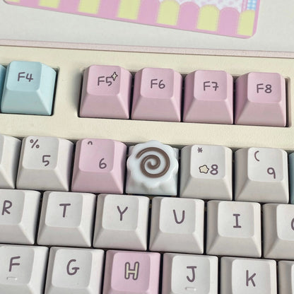 1pc Cute Cartoon Artisan Keycaps DIY Handmade Original Resin Personalized Gift Custom Mechanical Keyboard Keycaps Accessories - MyLootWare