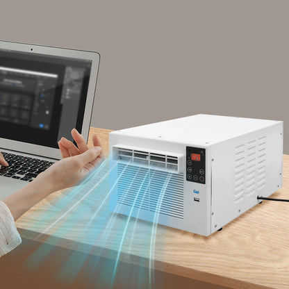 750W Portable Air Conditioner Mobile Air Conditioning Unit Cooling Cooler Cool Box Air Conditioner 3 in 1AC 220V - MyLootWare