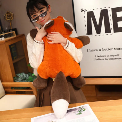 Cute Raccoon Plush Toy Stuffed Animals Fox Soft