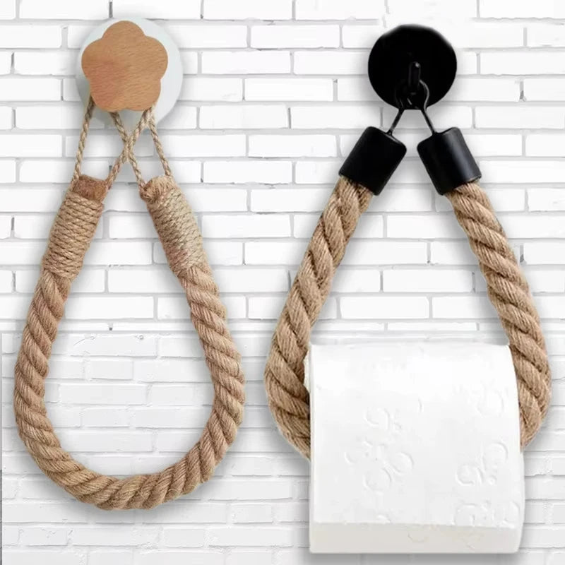 Toilet Tissue Roll Holder Creative Retro Paper