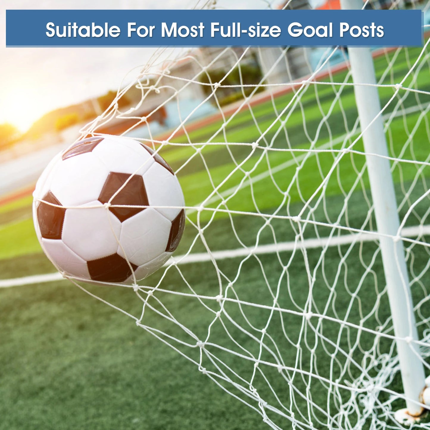 Football Soccer Net Sports Replacement Soccer Goal