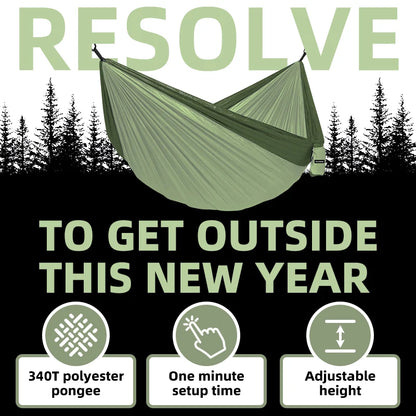 Outdoor Camping Hammock Portable Hammock Single or