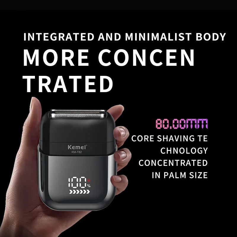 KEMEI km-t82 Usb Reciprocating Electric Shaver