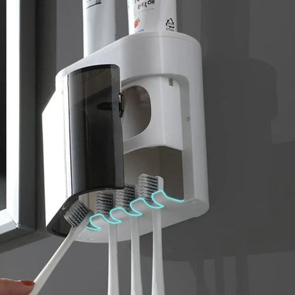 Wall-Mounted Automatic Toothpaste Dispenser