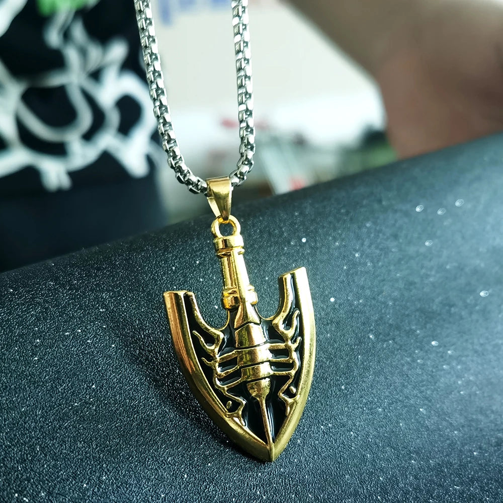 Anime Jojos Bizarre Adventure Anime Arrow Pendant Necklace for Men Women Fans