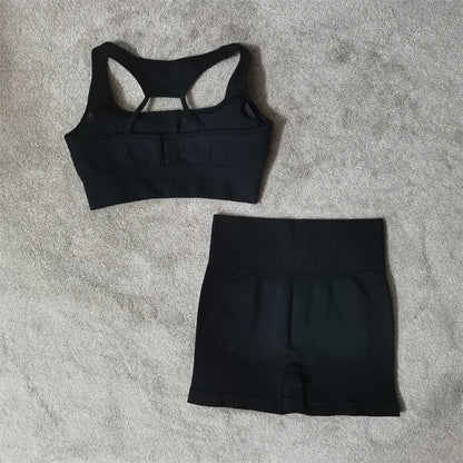 Fitness Yoga Set Seamless Sport Women's Sportswear