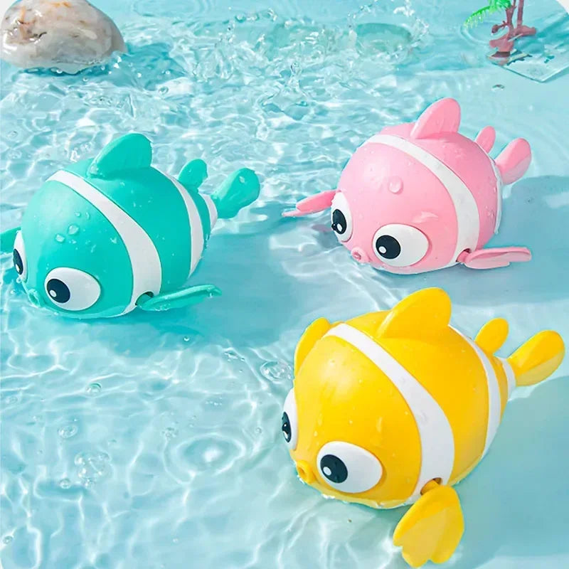 Bath Toys Cute Swimming Duck Bath Toys for Toddlers 1-3 Floating Wind Up Toys for Boy Girl New Born Baby Bathtub Toddler Toys - MyLootWare