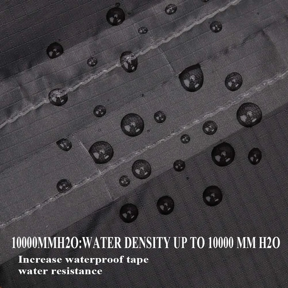 210T Oxford Cloth Portable Cloak Raincoat Multifunctional Backpack Raincoat Outdoor Mountaineering Cycling Adult Hooded Raincoat - MyLootWare