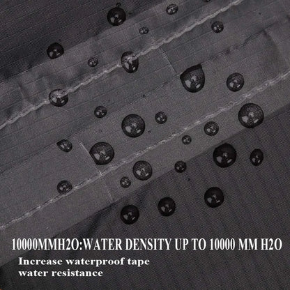 210T Oxford Cloth Portable Cloak Raincoat Multifunctional Backpack Raincoat Outdoor Mountaineering Cycling Adult Hooded Raincoat - MyLootWare