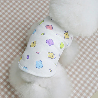 Pet Rabbit Base Coat Four Legged Clothes Teddy