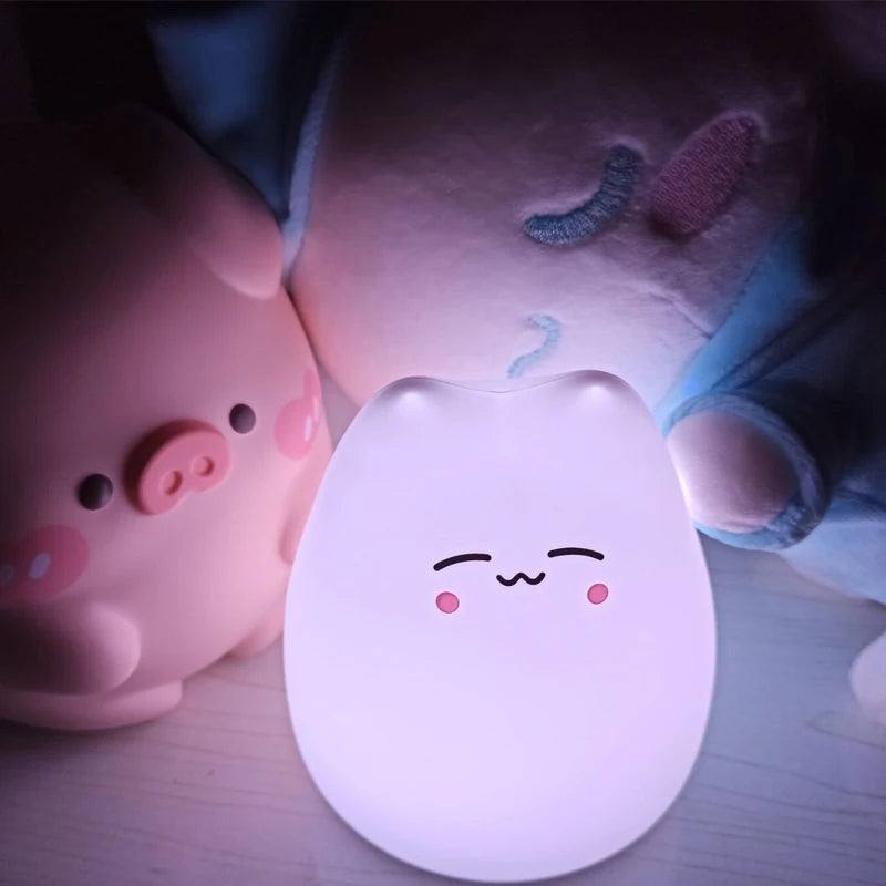 Mini Popular Cat Baby Night Lamp - 7 Colors