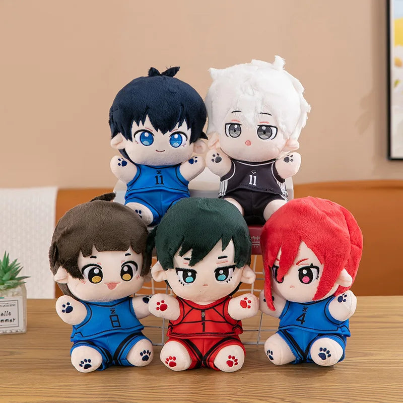 Cartoon BLUE LOCK Anime Cute Bachira Meguru Isagi Yoichi Doll Children Toys Gift - MyLootWare