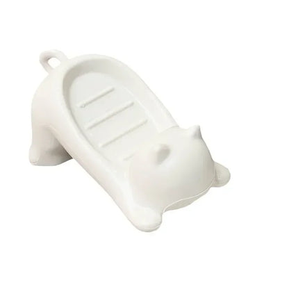 Bathroom Soap Box Cartoon Cat Plastic Soap cases Creative turtle Soap Dish Storage Plate Drain Holder Bathroom Accessories - MyLootWare