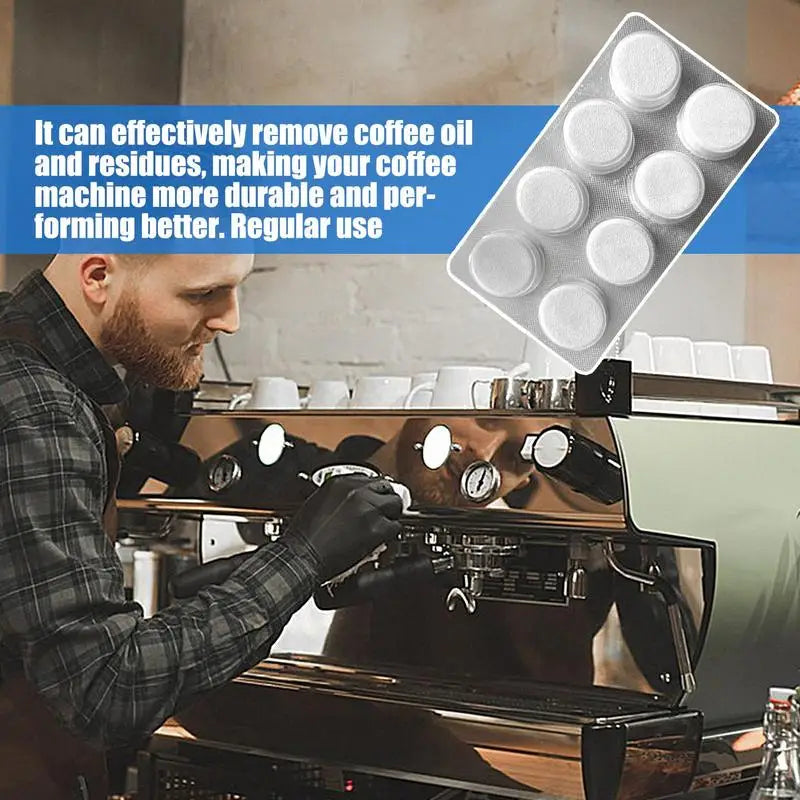 Coffee machine cleaning tablets 8 tablets coffee