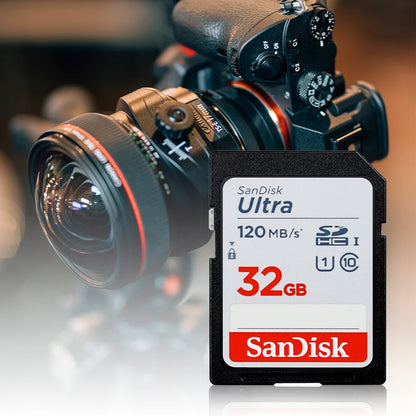 SanDisk Original SD Card U1 C10 Ultra 32GB 64GB