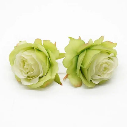 5/10 PCS Artificial Flower Silk Rose For Christmas Home garden Garlands Wall Party Wedding bridal bouquet Diy gift box Hot sales - MyLootWare