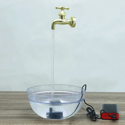 Invisible Flowing Spout Watering Can Fountain