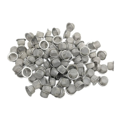 10/30/50Pcs Tobacco Smoking Pipe Metal Filter Screen Steel Mesh Smoking Pipe Filter Tobacco Accessories - MyLootWare