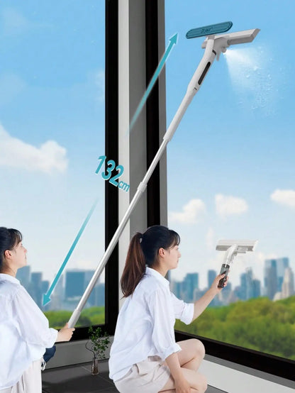 Glass cleaning artifact household water collecting