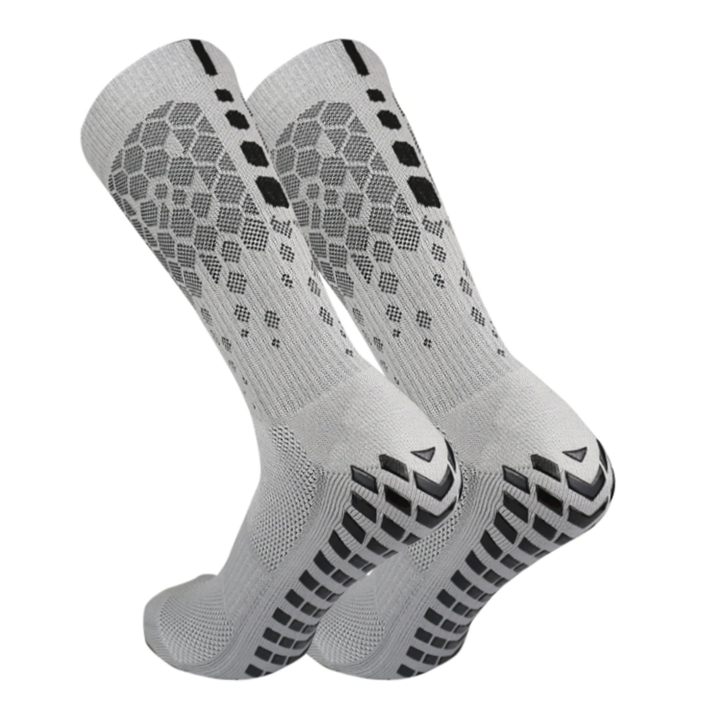 Anti-slip Soccer Socks for Men and Women Breathable Athletic Socks with Grippers for Yoga Football Gym - MyLootWare