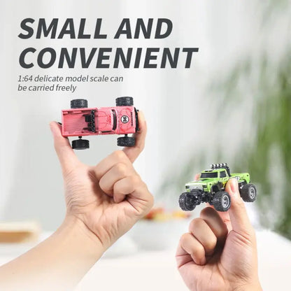 RC Off-Road Monster Truck 1/64 Remote Control Mini