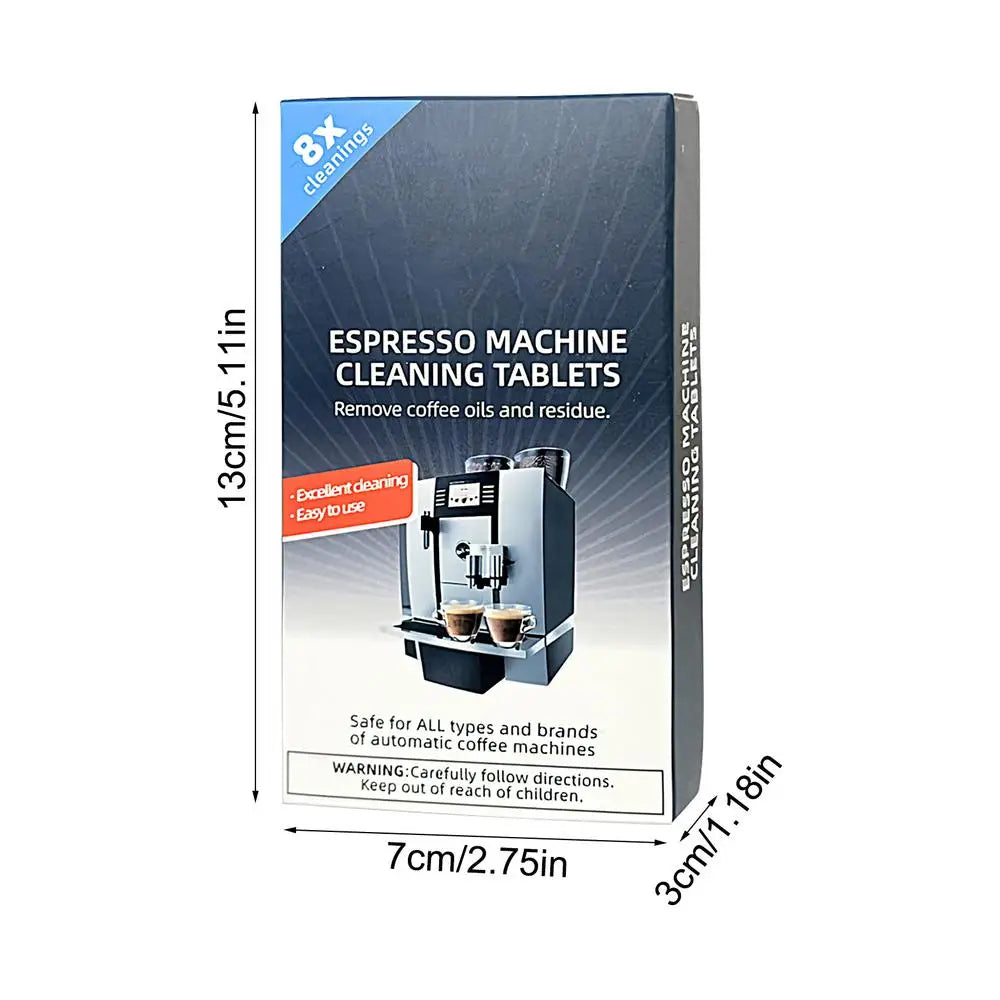 Coffee machine cleaning tablets 8 tablets coffee