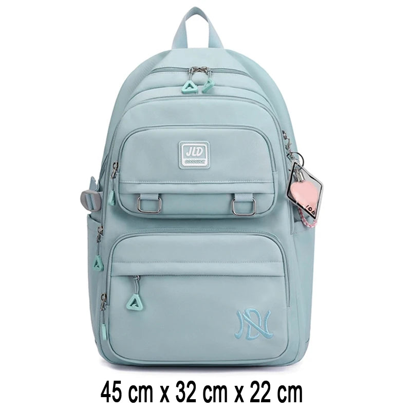 Backpack School Bag Girl Back Pack For Children Kid Child Teenager Female Class Schoolbag Primary Women Bagpack Teen Bookbag Kit - MyLootWare