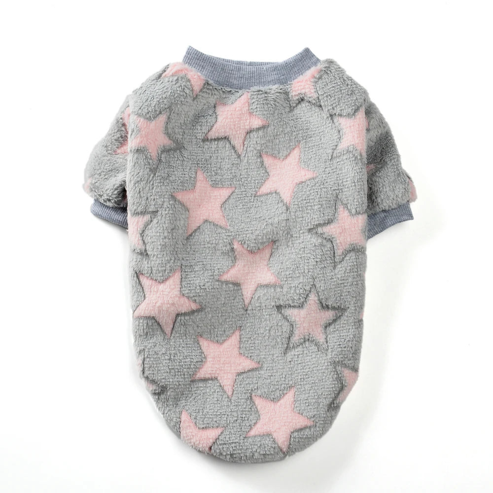 Pet Clothes Autumn Winter Warm Cat Dog Jacket For