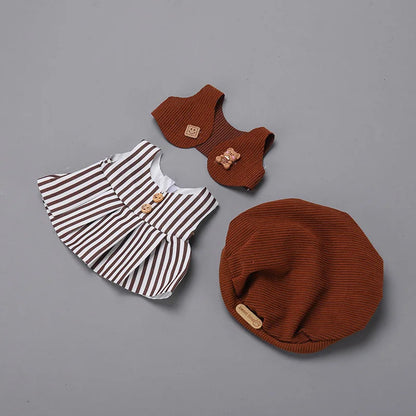 Cute 20cm Cotton Doll Clothes Dresses Children