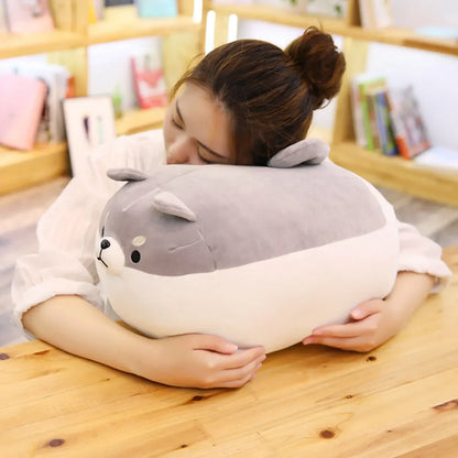 30-50CM Cute Fat Shiba Inu Dog Plush Toy Stuffed Soft Animal Pillow Cushion For Children Kids Birthday Xmas Gifts - MyLootWare