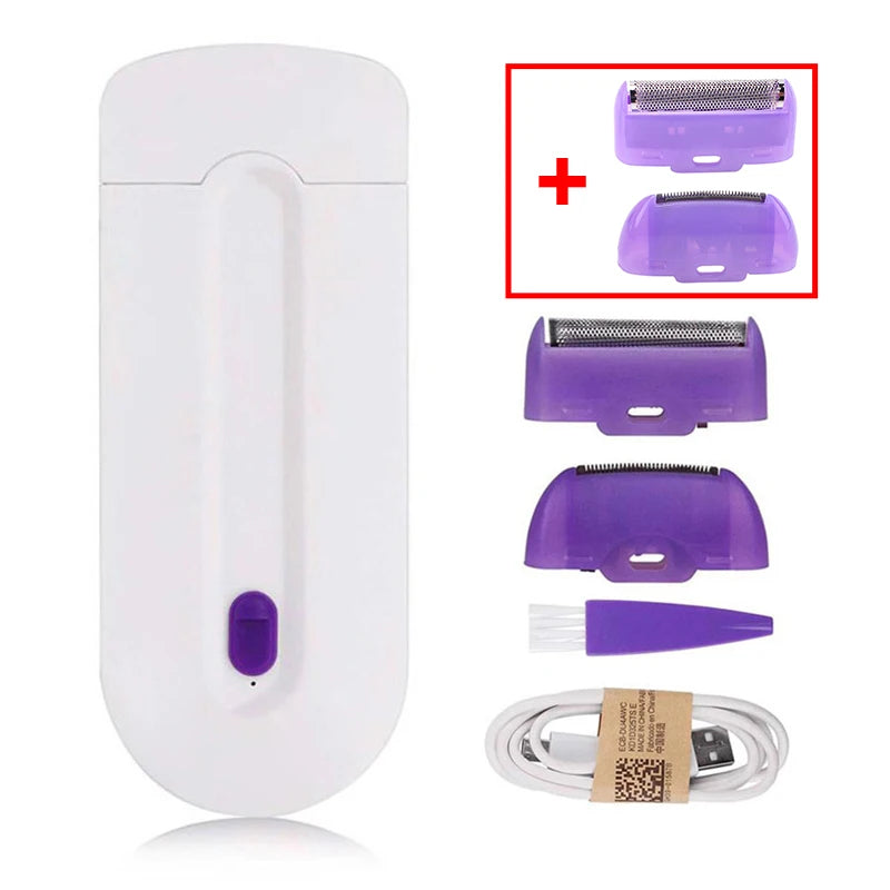 Women Rechargeable Epilator Remover Smooth Touch