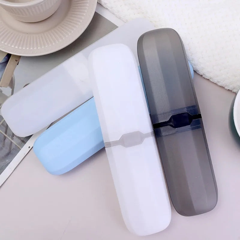 Travel Toothbrush Case Holder Plastic Portable