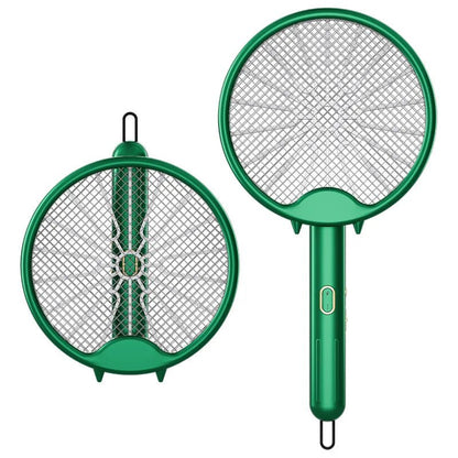 New Electric Mosquito Racket Hand - Hled 3000V Mosquito Killer Lamp Rechargeable Foldable Mosquito Swatter Fly Repellent Lamp Home - MyLootWare