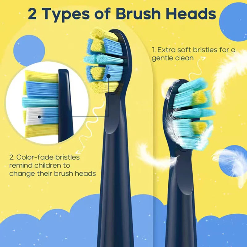 Seago Kids Electric Toothbrush for 6+Years 5 Modes