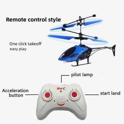 Rechargeable Mini RC Drone Remote Safe
