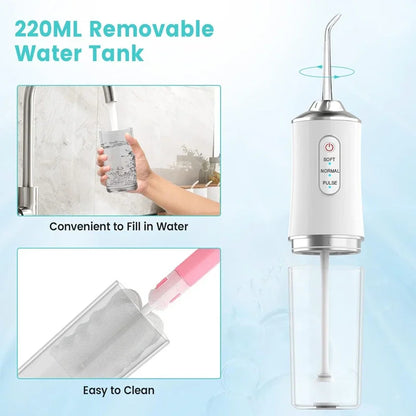 Oral Irrigator USB Rechargeable Mouth Washing