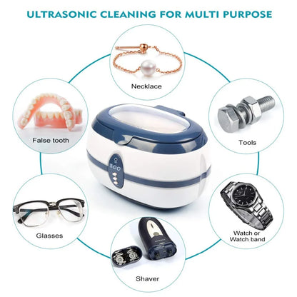 GTSONIC 600ml Ultrasonic Cleaner Bath 35W