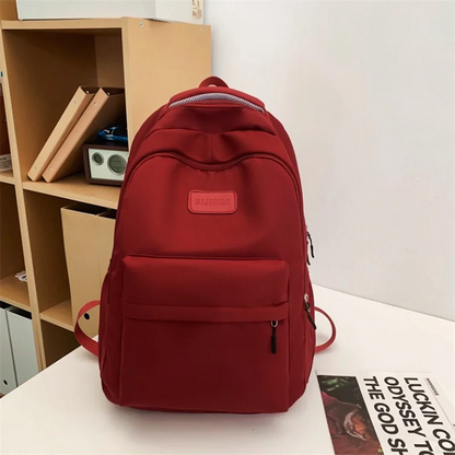 Students' large capacity simple schoolbags and