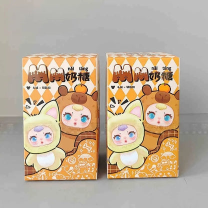 New Authentic Mm Milk Candy Animal Plush Keychain