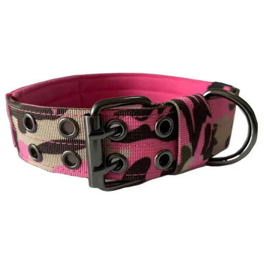 Adjustable Pet Collars Nylon Dog Collar for Small Medium Large Dogs Breathable Puppy Cat Necklace Pet Military Dog Accessories - MyLootWare