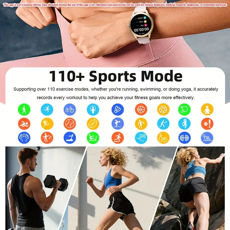 Smart Watch  Men Women Bluetooth Waterproof Call