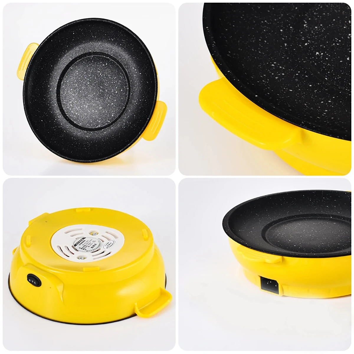 220V Multifunctional Electric Baking Tray Koekenpan Niet-Plakkerige Grill Geroosterde Pan Fornuis Barbecue Keuken Tool - MyLootWare